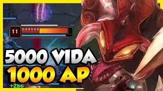CASI 30 CARGAS CON LA R DE CHOGHAT FULL AP CON 5000 DE VIDA | LEAGUE OF LEGENDS.