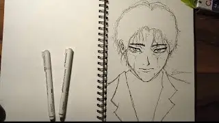 Drawing Johan from Monster | step by step | Tutorial #drawing #drawingforkids #tutorial #animeart