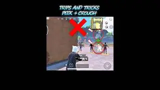 BGMI Hidden Movement Trick😱 | Peek + Crouch Combo #bgmi