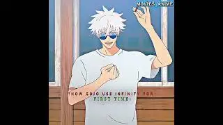 Gojo use infinity for last time _shorts _jujutsukaisen _anime(4K_UHD)