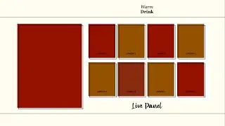 Warm Drink Ecamm Live Template: Professional Layouts for Zoom, Webinars & Presentations
