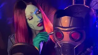 ASMR Gamora Restores Starlord’s Helmet 💚 (Guardians of The Galaxy)