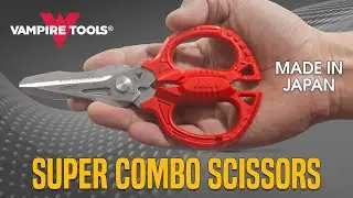 How to Use Multipurpose Scissors : Japan-made Tool #supercomboscissors #vampiretools