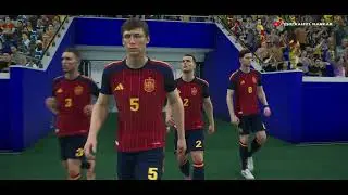 Spain Vs Italy Efootball Gameplay Match 