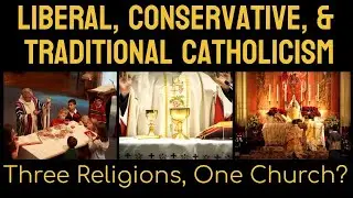 A House Divided - Liberal, Traditionalist, and Conservative Catholicism Explained
