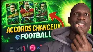 😎JE TENTE MES ACCORDS DE CHANCE eFOOTBALL 💔🔥