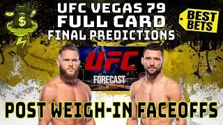 UFC Vegas 79: Full Card Final Predictions & Bets | Fiziev vs Gamrot