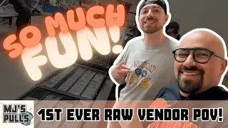 1ST EVER RAW VENDOR POV - Local Pokémon & Sports Event!