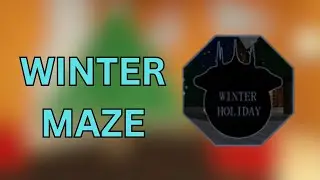 HOW TO ESCAPE WINTER HOLIDAY MAZE IN PIGGY MAZE - ROBLOX