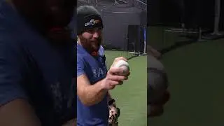 Splitter Pitch Grip Explained with Data | #shorts