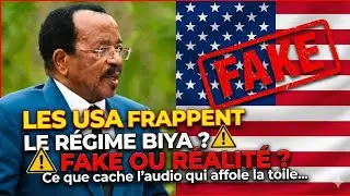Les USA FRAPPENT le r&eacute;gime Biya ? La v&eacute;rit&eacute; sur l&rsquo;audio qui affole la toile !