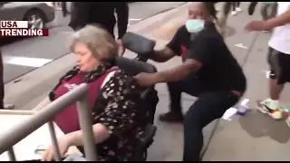 A Woman in a Wheelchair was attacked At the Target in Minneapolis .