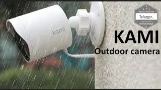 KAMI Outdoor security Camera - Kami 1080P outdoor camera - IP65 - AI with human detection