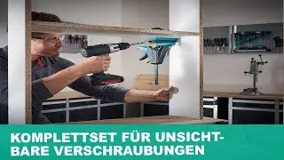 Undercover Jig-Set: Komplettset f&uuml;r unsichtbare Verschraubungen | wolfcraft