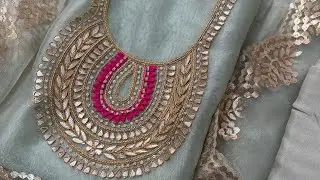 #GotaPatti Work Mehndi Dresses- Gota Patti Dress Design- Gota Kinari Dupatta Design- Gota Patti Suit