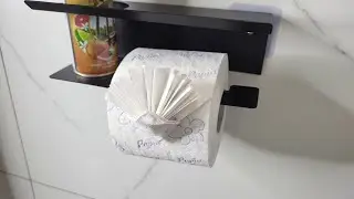 Толчковое оригами. Орнамент на туалетном папирусе / Toilet origami. Ornament on toilet papyrus
