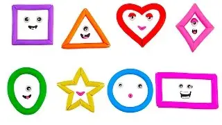 Play Doh Shapes | Play Doh ABC | Play Doh Numbers | Kids Nursery Rhymes | Kids Song | Stop Motion
