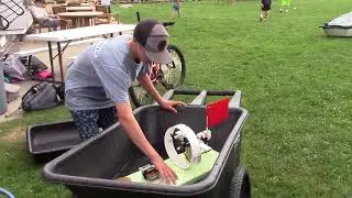 Wheeled R/C Airboat O.S. Max .15