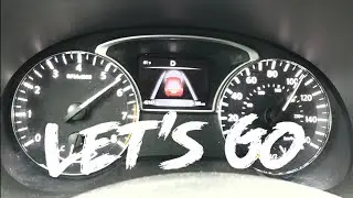 2016 - 2018 Nissan Altima 2.5 0-60 MPH 0-100 MPH SV CVT