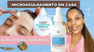 S&eacute;rum Porcelain Glow da AdaTina|Microagulhamento|Vitamina C+Niacinamida+Retinol #beleza #skincare