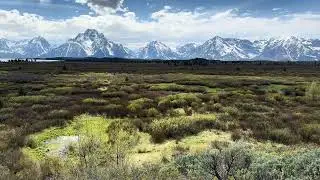 Grand Teton from Jackson Lake Lodge