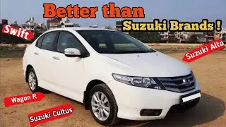Honda city better than Suzuki alto Cultus wagon r swift and Suzuki Ciaz II Sawaar.com II