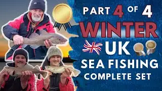 Part 4 - River Mersey COD Fishing UK Sea Fishing, Plus Fleetwood PB Whiting