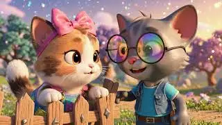 The Cat Family: A Cozy Winter Day Building Mini Snow-Cats