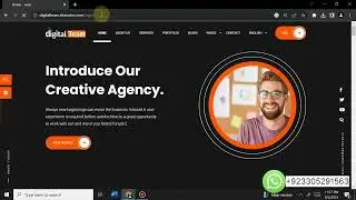 Create Best Portfolio Website For Your Business With Admin Panel ||Digital Team Script