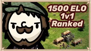 【AOE2】1v1 Ranked Ladder: Training Build Orders at 1500 ELO【TheNando VTuber】