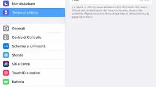 iOS 12 - Controlli parentali - Tempi di utilizzo