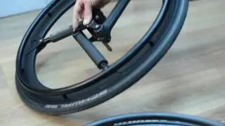 SoftWheel is super easy to connect to your wheelchair