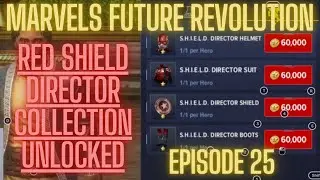 Marvels Future Revolution Red shield Director collection unlocked Episode 25