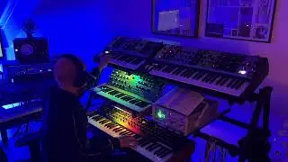 Midnight Synth Studio Session | Live Hardware Jam