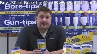 30cal/7.62mm Gun Cleaning Bore-tips&reg; by Swab-its&reg;