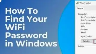 How to find your wifi password in windows 10