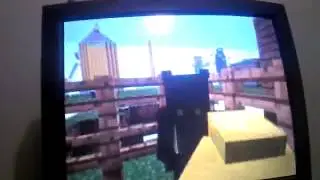 Minecraft xbox 360 Harlem Shake with Steve and PedoBear