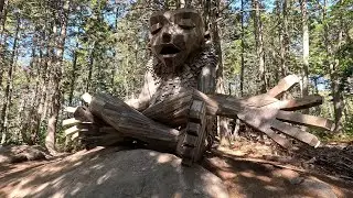 Gro - Thomas Dambo Troll - Guardians Of The Seeds - Coastal Maine Botanical Garden