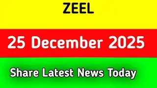 zee entertainment share news today || zee entertainment share news