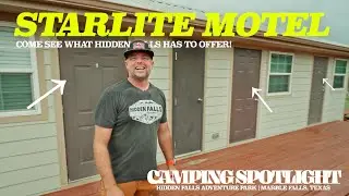 Hidden Falls Adventure Park Amenities | Starlite Rooms \\Outdoor Overland Texas//
