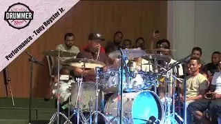 Tony Royster Jr's Mind Blowing Drum Solo Performance at The Web Drummer Show 2015
