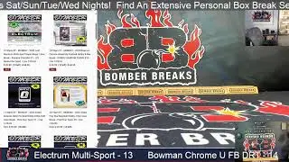 Bomber Sports Cards Live Box & Case Breaks!