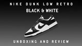 Panda Dunk - Nike Dunk Low Retro - Review and Onfeet