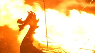 Modern-day Vikings celebrate 'Helly Aa Viking' fire festival in Shetlands
