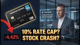 American Express Stock CRASHING? | Trump's 10% Interest Rate Cap Explained (AXP Stock Analysis)