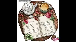 color game 🫖☕ (poem: A Red Red Rose, by Robert Burns) #tea #rose 🌹
