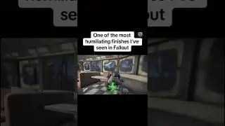 One of the most humiliating Finishes In Fallout #fallout #fallout4 #falloutfunny #gaming #memes #4u