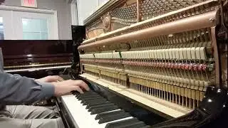 The inside of a piano while playing Piano Tuning in Chester County PA