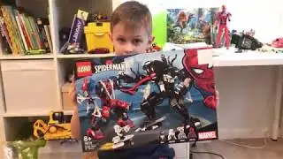 Человек-паук против Венома - Обзор Lego Super Heroes 76115