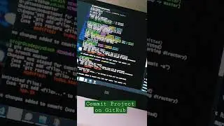 Create Repository and Push & Commit on GitHub